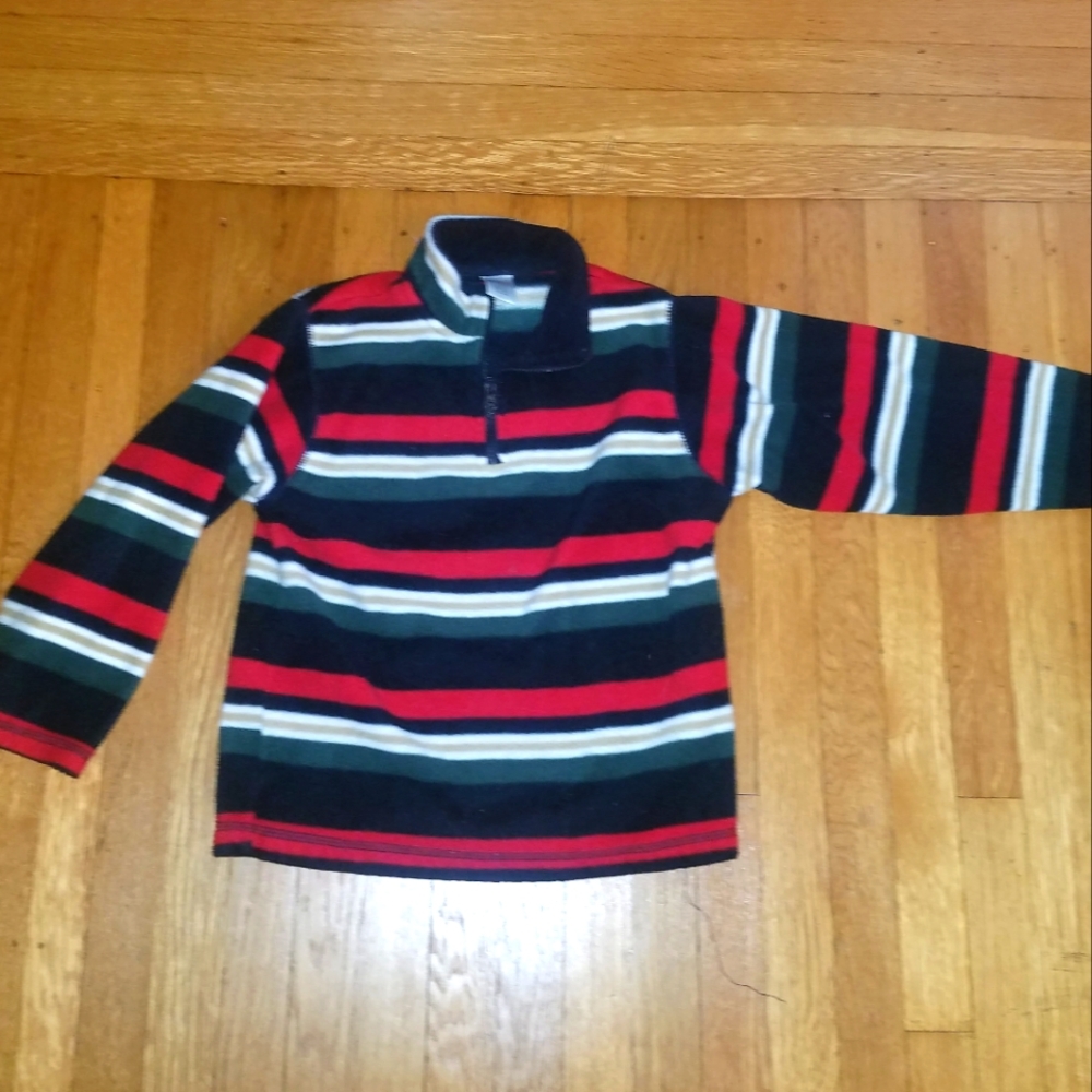 Gymboree fleece sweatshirt. Striped.